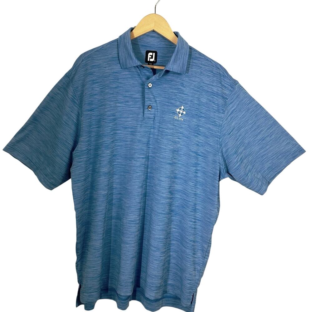 LOT OF 2  FootJoy Golf Polos Rock Hill Country Club SC Blue & Grey XL